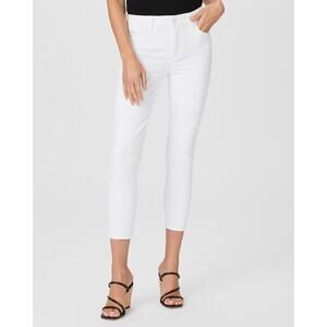 Paige White Hoxton Ankle Skinny Jeans in Crisp White Size 27